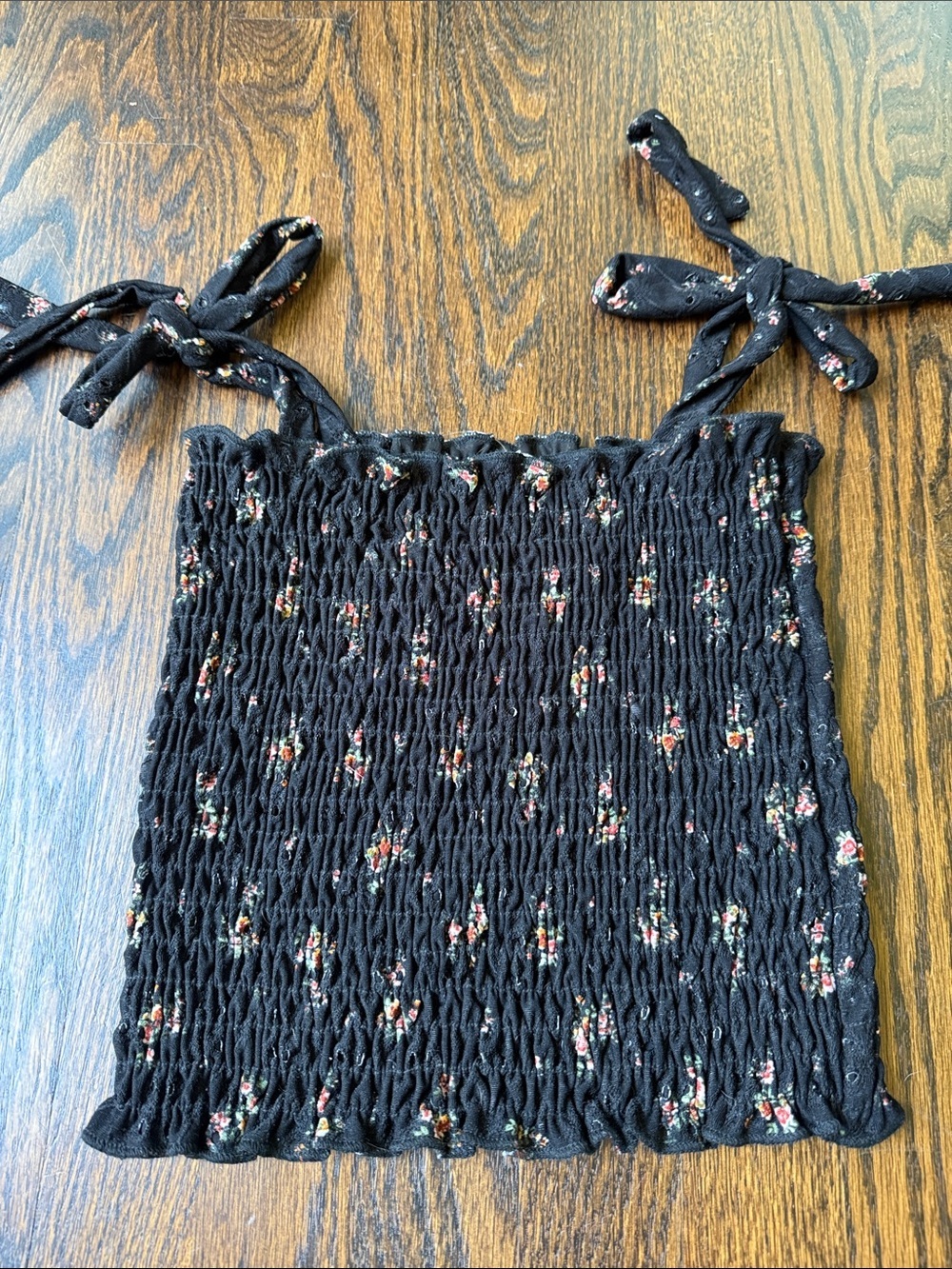 NWT Girls size 12 smocked flower top